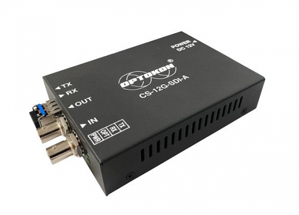 CS-12G-SDI-A SDI,  Mini Converter Optical Fiber 12G